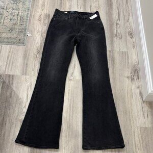 GAP Women's Charcoal Flare Jeans HIGH RISE FLARE JEANS SIZE 29 NWT